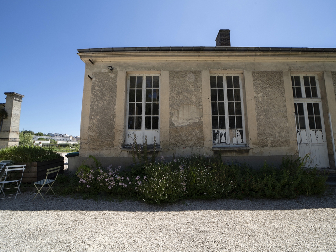 Agrandir l'image - fenêtre modale - État de la façade côté jardin Hardy.