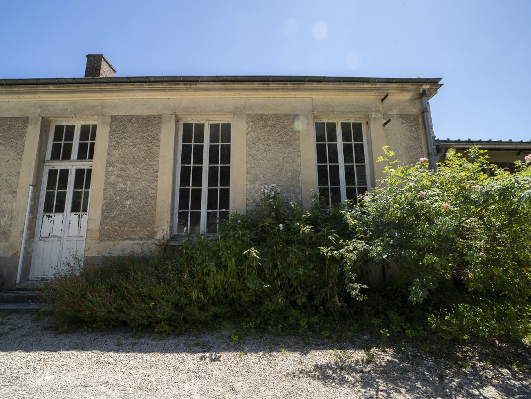 Agrandir l'image - fenêtre modale - État de la façade côté jardin Hardy.