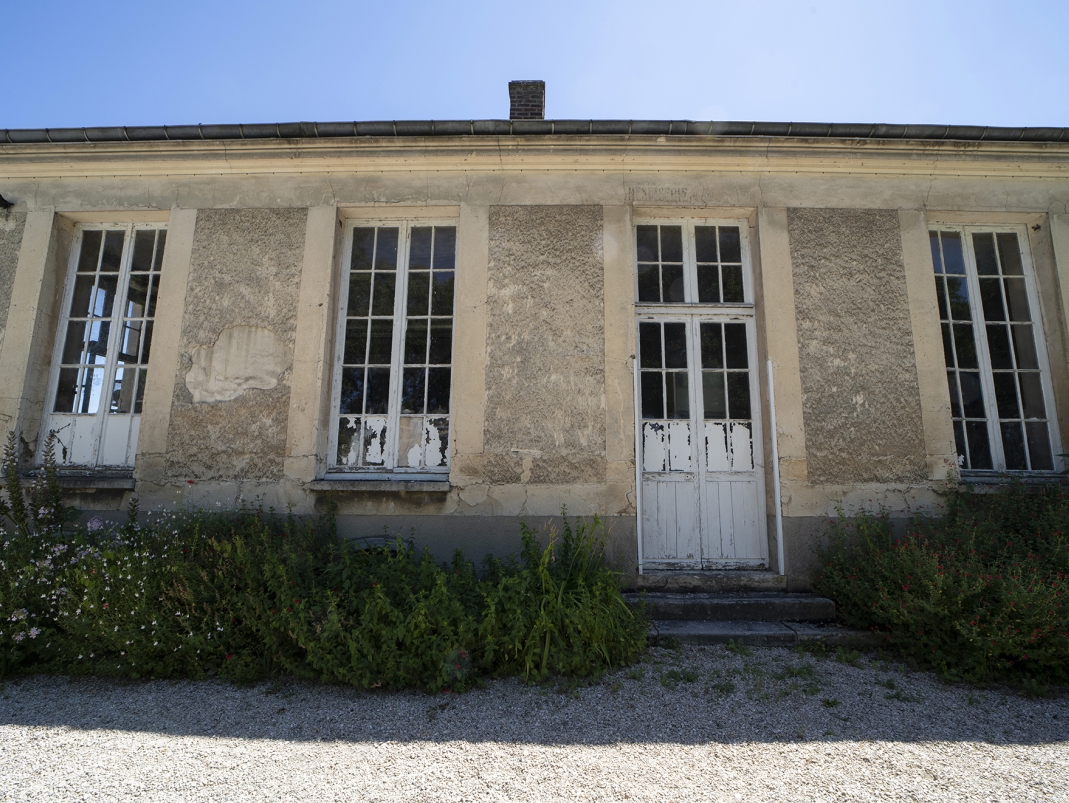 Agrandir l'image - fenêtre modale - État de la façade côté jardin Hardy.