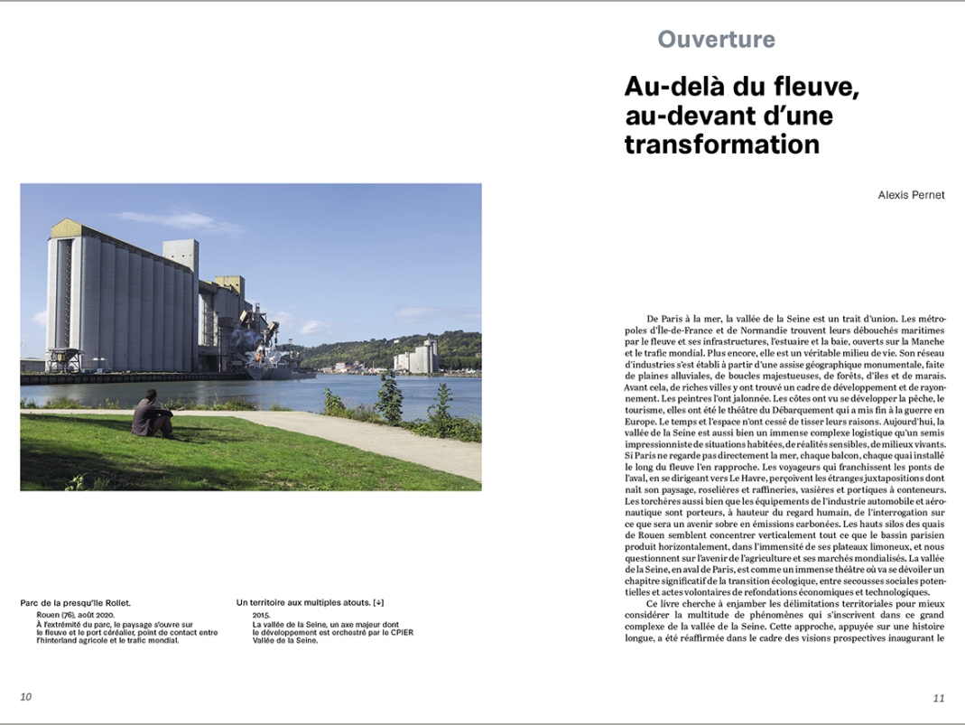Agrandir l'image - fenêtre modale - Extrait de l'ouvrage Plus grand que la Seine.