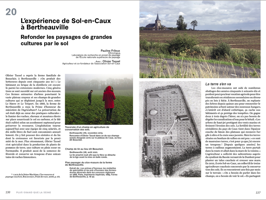 Agrandir l'image - fenêtre modale - Extrait de l'ouvrage Plus grand que la Seine.