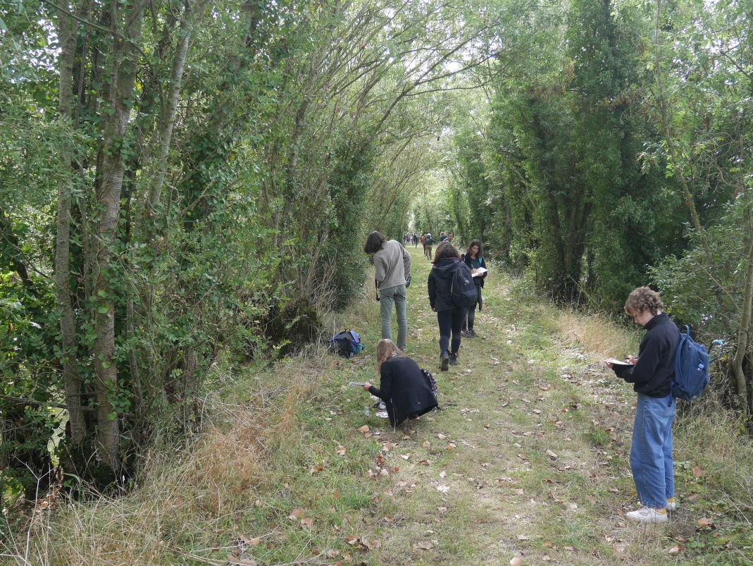 Agrandir l'image - fenêtre modale - Voyage d'étude avec les étudiants de la formation menant au Diplôme d'État de Paysagiste.