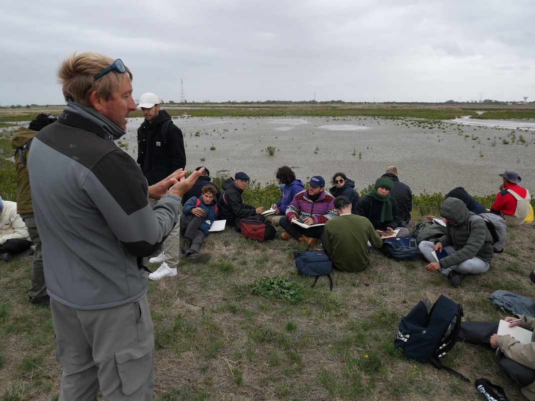 Agrandir l'image - fenêtre modale - Voyage d'étude avec les étudiants de la formation menant au Diplôme d'État de Paysagiste.