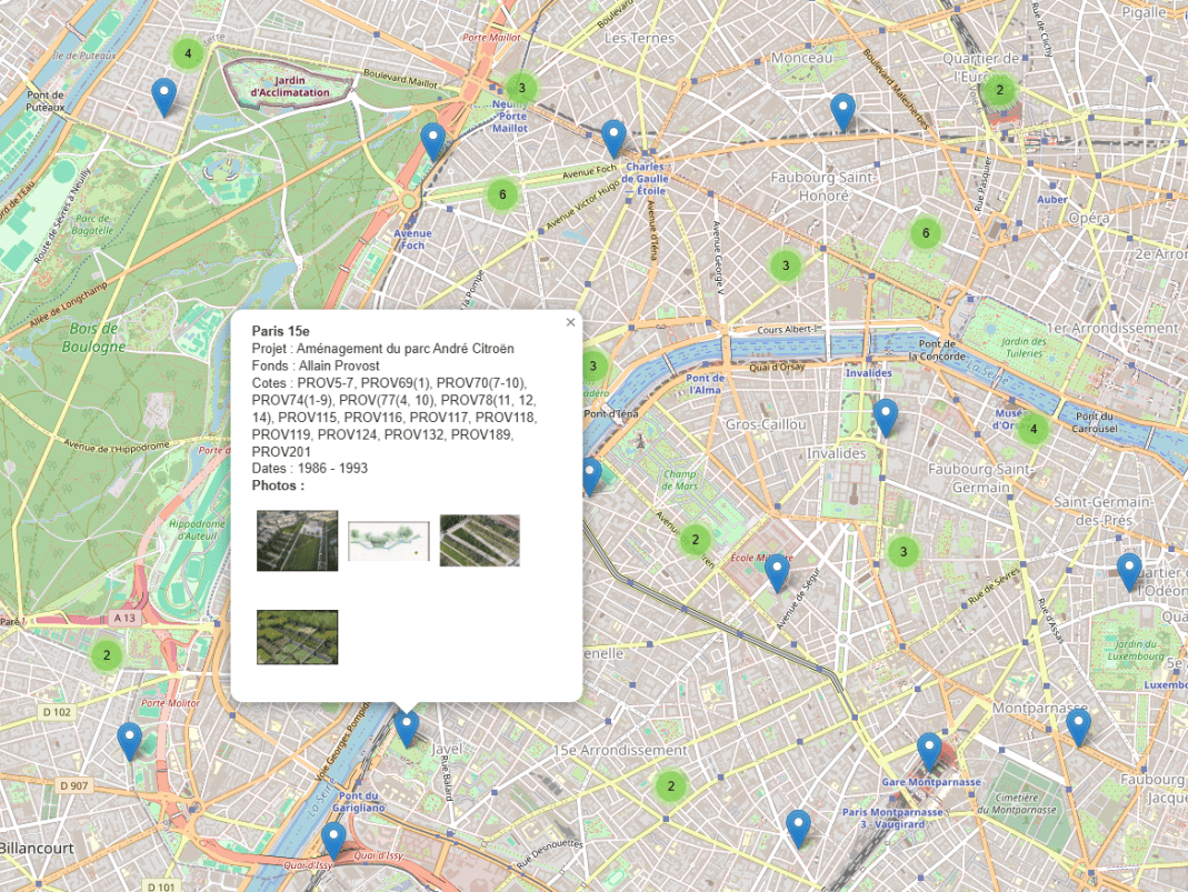 Agrandir l'image - fenêtre modale