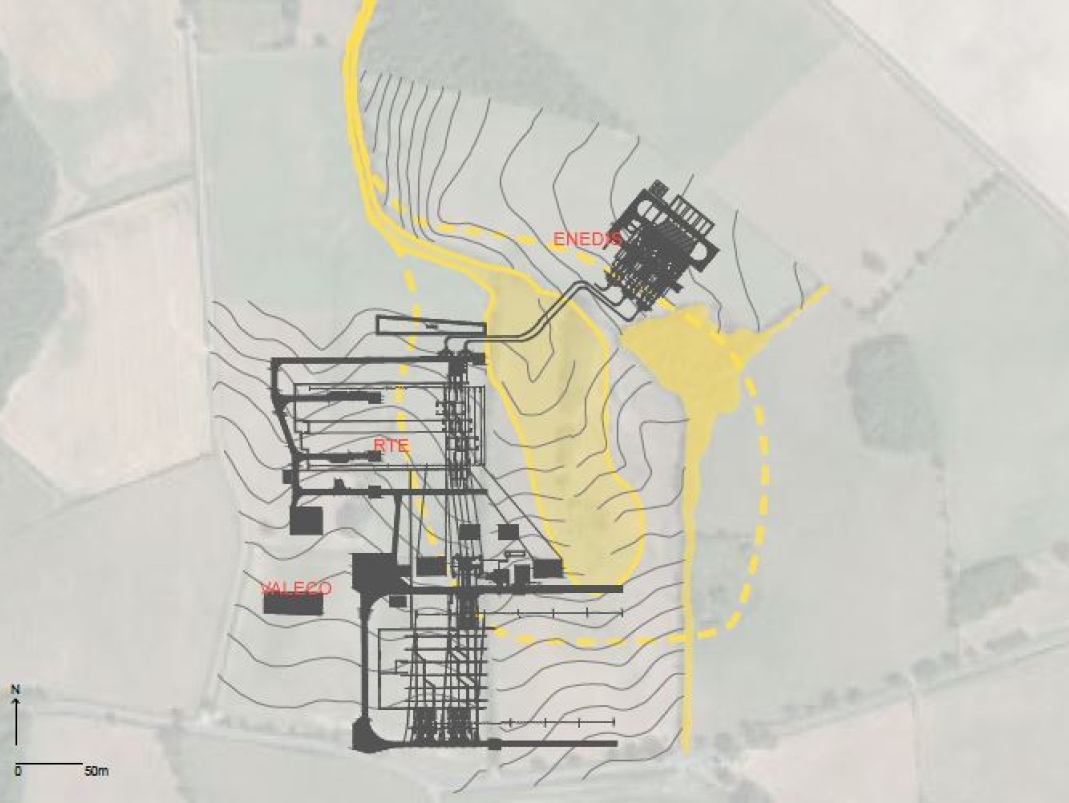 Agrandir l'image - fenêtre modale - Dessin du projet revu suite au travail de la recherche-action.
