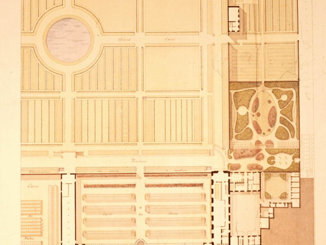 Agrandir l'image - fenêtre modale - 1874. Potager de Versailles. Installation de l’École nationale d’horticulture. 