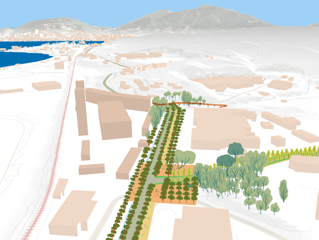 Agrandir l'image - fenêtre modale - Requalification du boulevard : nouveaux maillages et développement d'une voie douce.