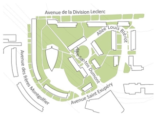 Agrandir l'image - fenêtre modale - Quelle dimension paysagère entre l'avenue de la Division Leclerc et la cité-jardin de la Butte-Rouge ?