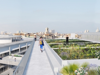 Agrandir l'image - fenêtre modale - Terrasse de l'IMVT.