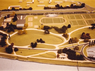 Agrandir l'image - fenêtre modale - photo en couleur de la maquette du parc