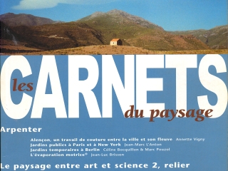 Agrandir l'image - fenêtre modale - Couverture n°3 Carnets du paysage.