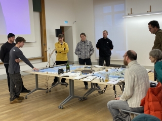 Agrandir l'image - fenêtre modale - Rendu étudiant sur le site de Crozon