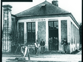 Agrandir l'image - fenêtre modale - Circa 1925. Vue de la Forge.