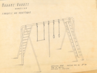 Agrandir l'image - fenêtre modale - croquis d'un jeu d'enfants sur calque