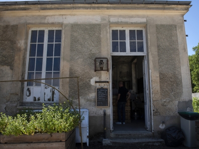 Agrandir l'image - fenêtre modale - Entrée de la Forge.