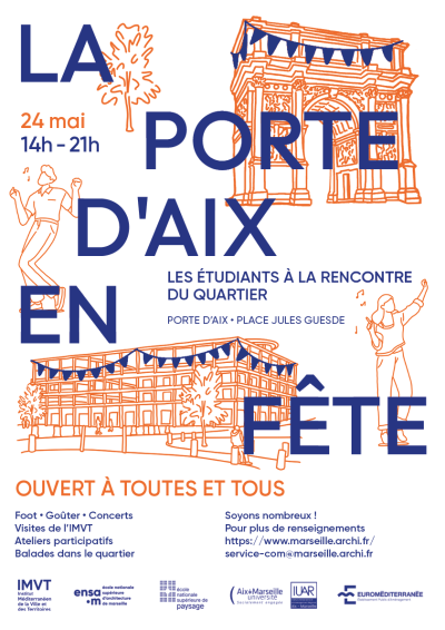 Agrandir l'image - fenêtre modale - Affiche de l'événement "La Porte d'Aix en fête"